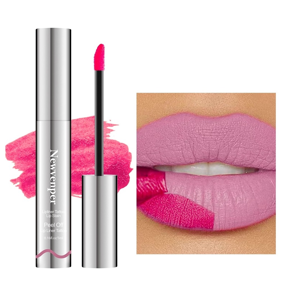 Peel-Off Lip Stain- Hot Pink Tint